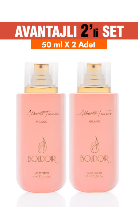 2'Li Set Alberto Taccini Boudoir Kadın Parfüm 50 ml