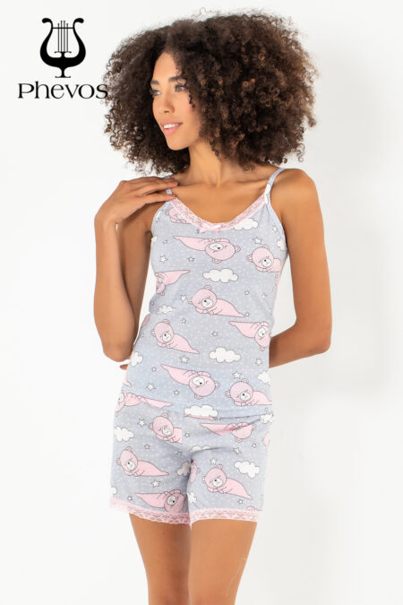 Phevos Şortlu Pijama Takımı