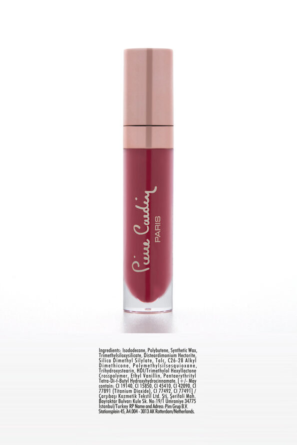 Pierre Cardin Matt Wave Liquid Lipstick – Mat Likit Ruj - Pastel Fushia