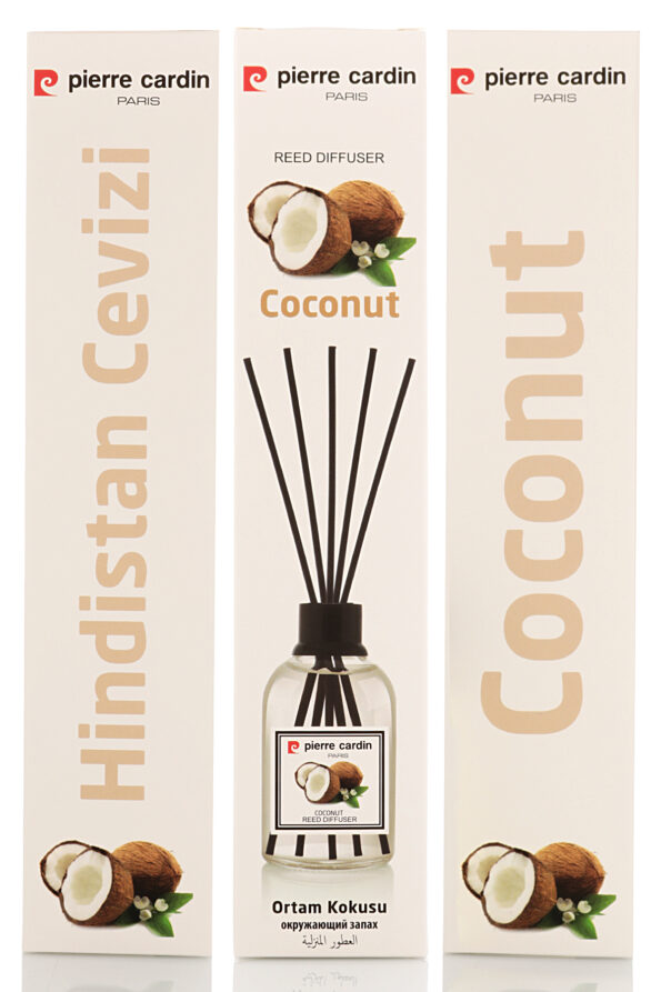 Pierre Cardin Reed Diffuser 110 ml - Coconut - Hindistan Cevizi Ortam Kokusu