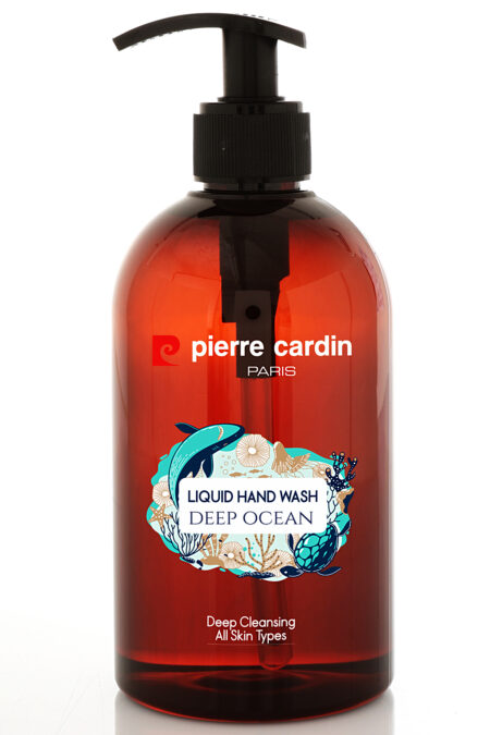 Pierre Cardin Liquid Hand Wash 480 ml – Deep Ocean - Sıvı Sabun - Derin Okyanus